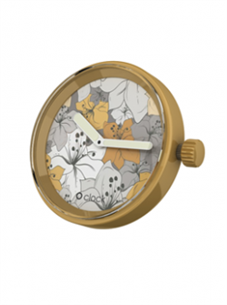 Image of O'Clock Gul blomster ur